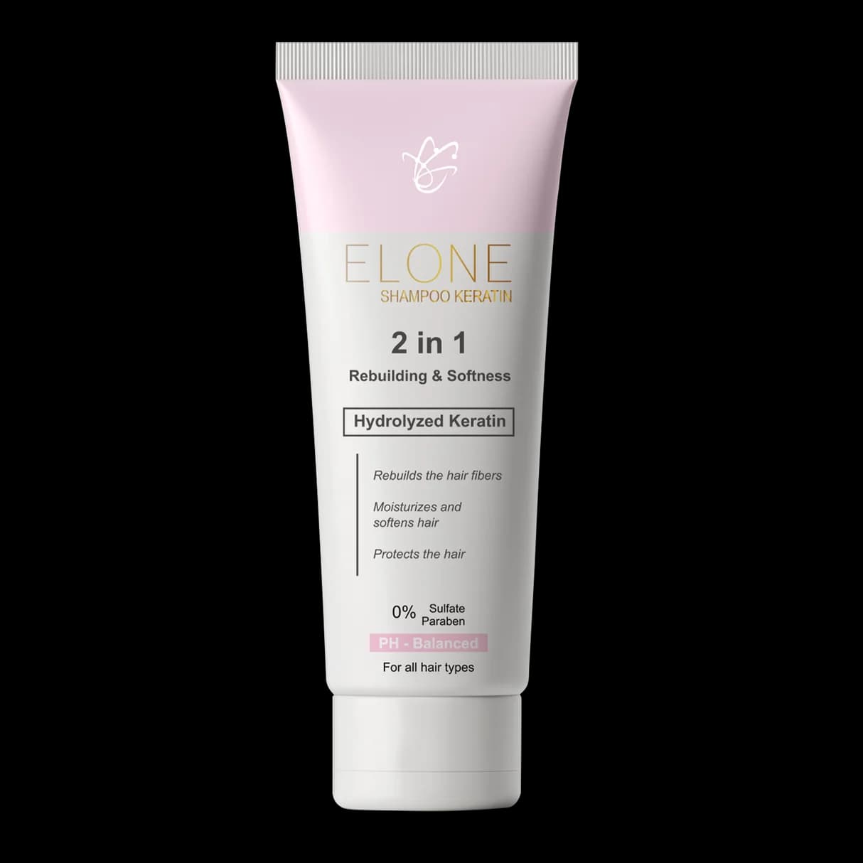 elone keratin Shampoo 2in1 200ml