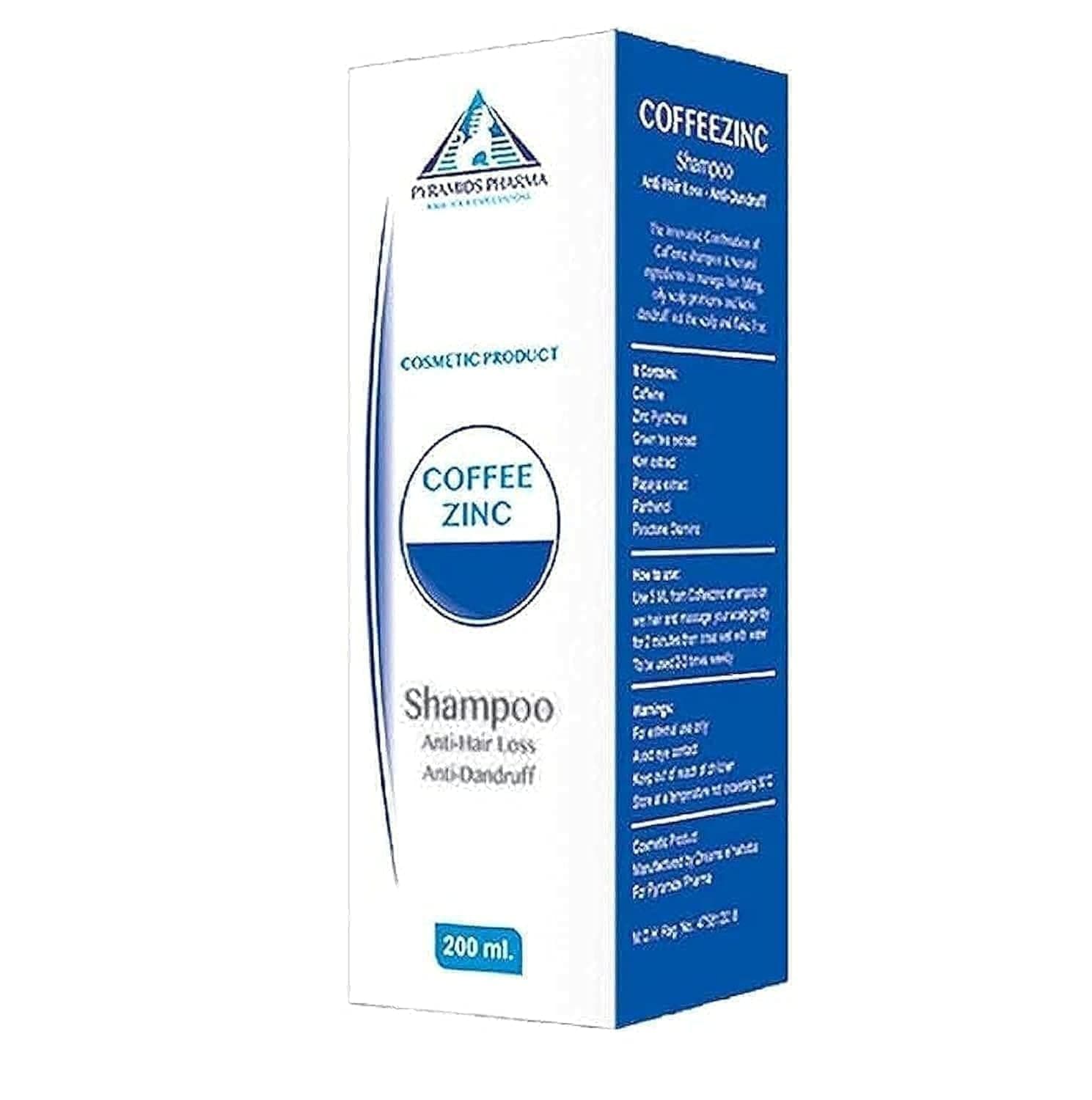 Pyramids Coffeezinc Shampoo 200ml