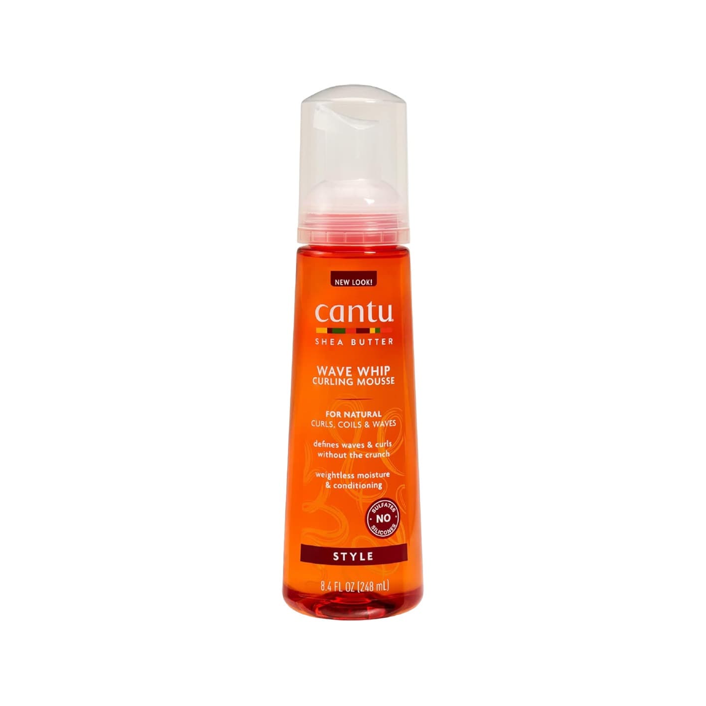 Cantu Wave Whip Curling Mousse 248ml