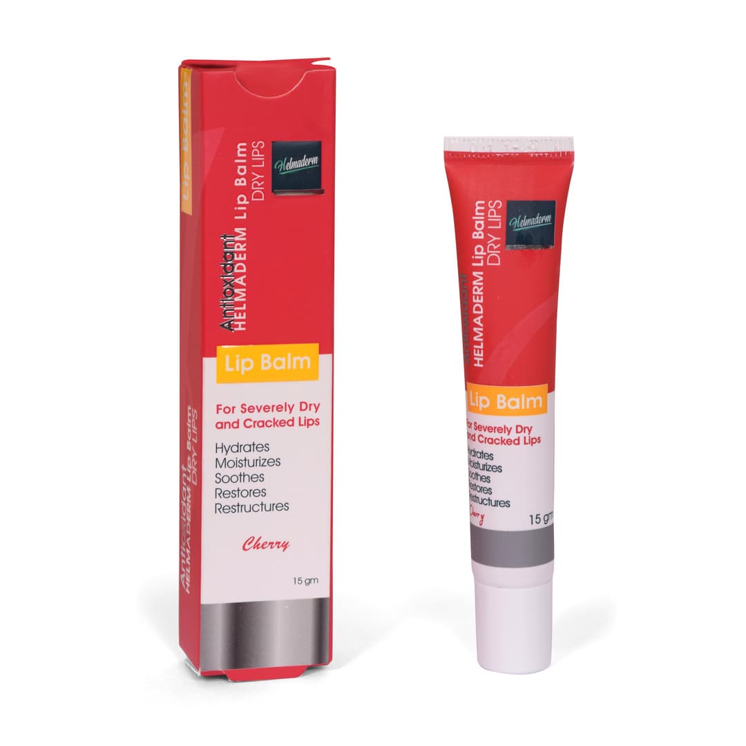 HELMADERM Lip Balm Cherry-195 LE-15 GM-6224002539267