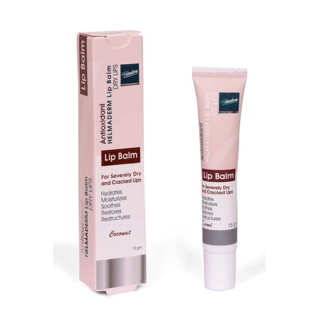 HELMADERM Lip Balm Coconut-95 LE-15 GM-6224002539243