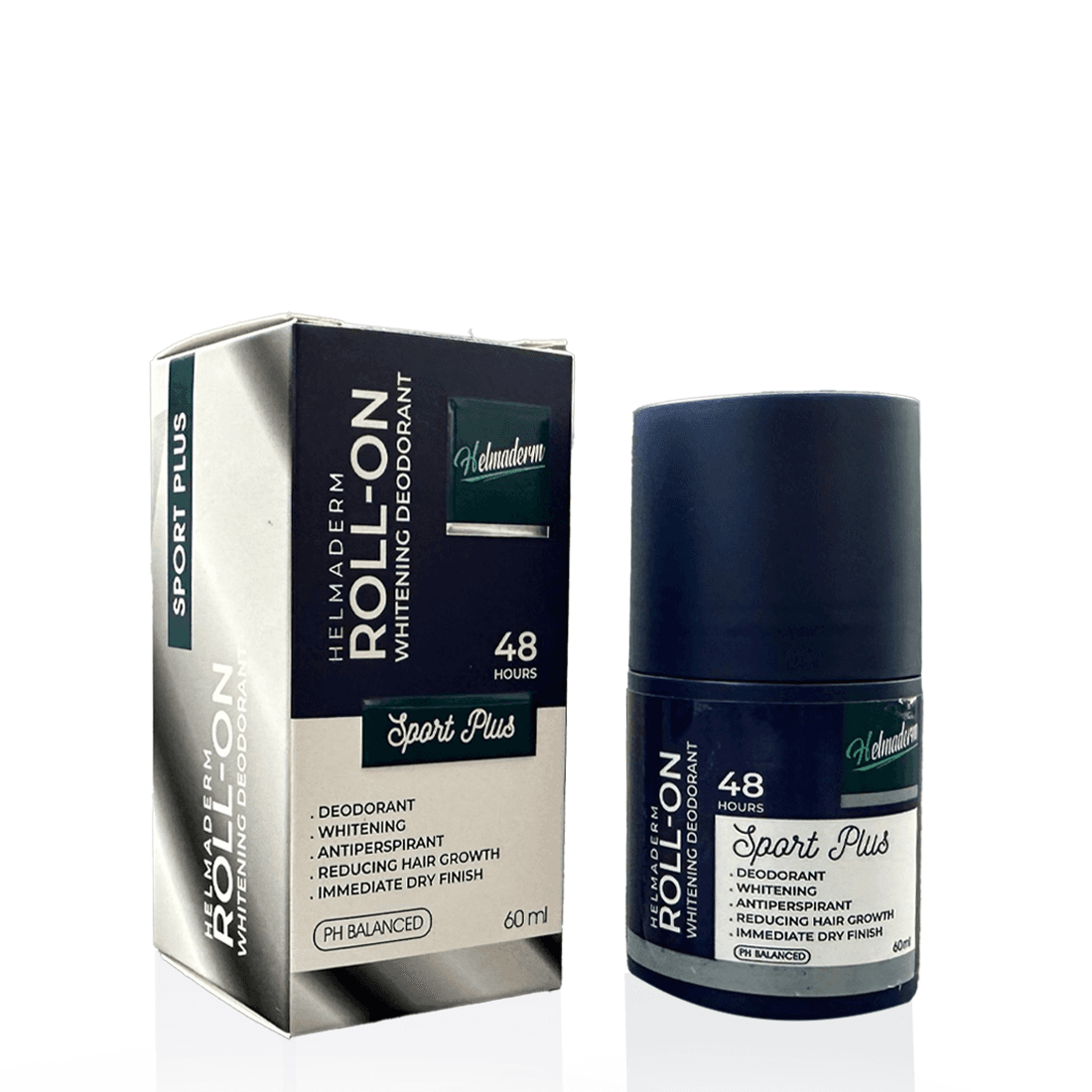 HELMADERM Roll On Whitening Deodorant Sport Plus-299 LE-60 ML-6224002539205