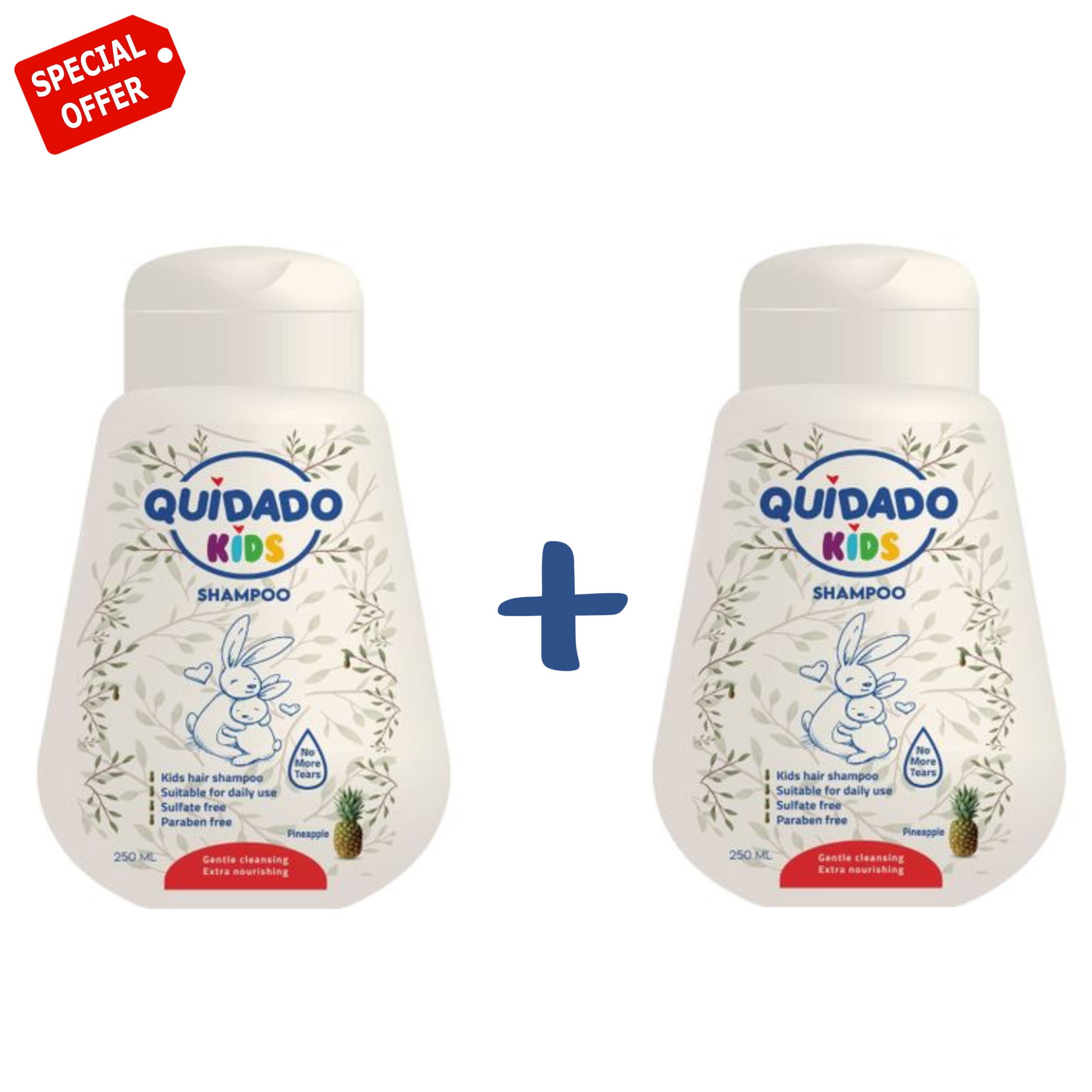 quidado shampoo 250ml 1+1