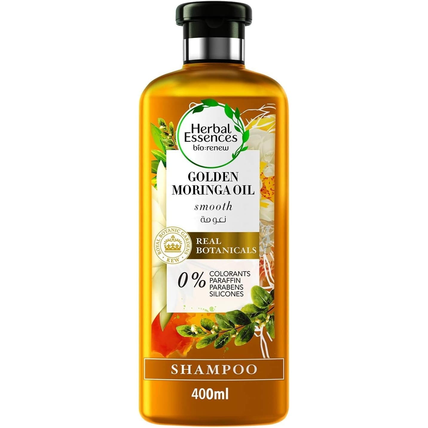 Herbal Essences BioRenew Smooth Golden Moringa Oil Shampoo 400ml