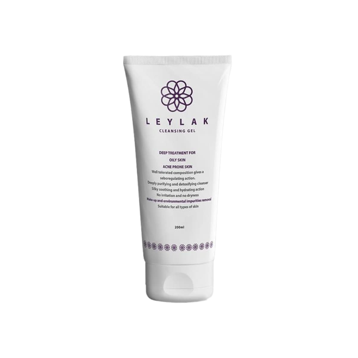 Leylak cleansing gel oily skin 200ml