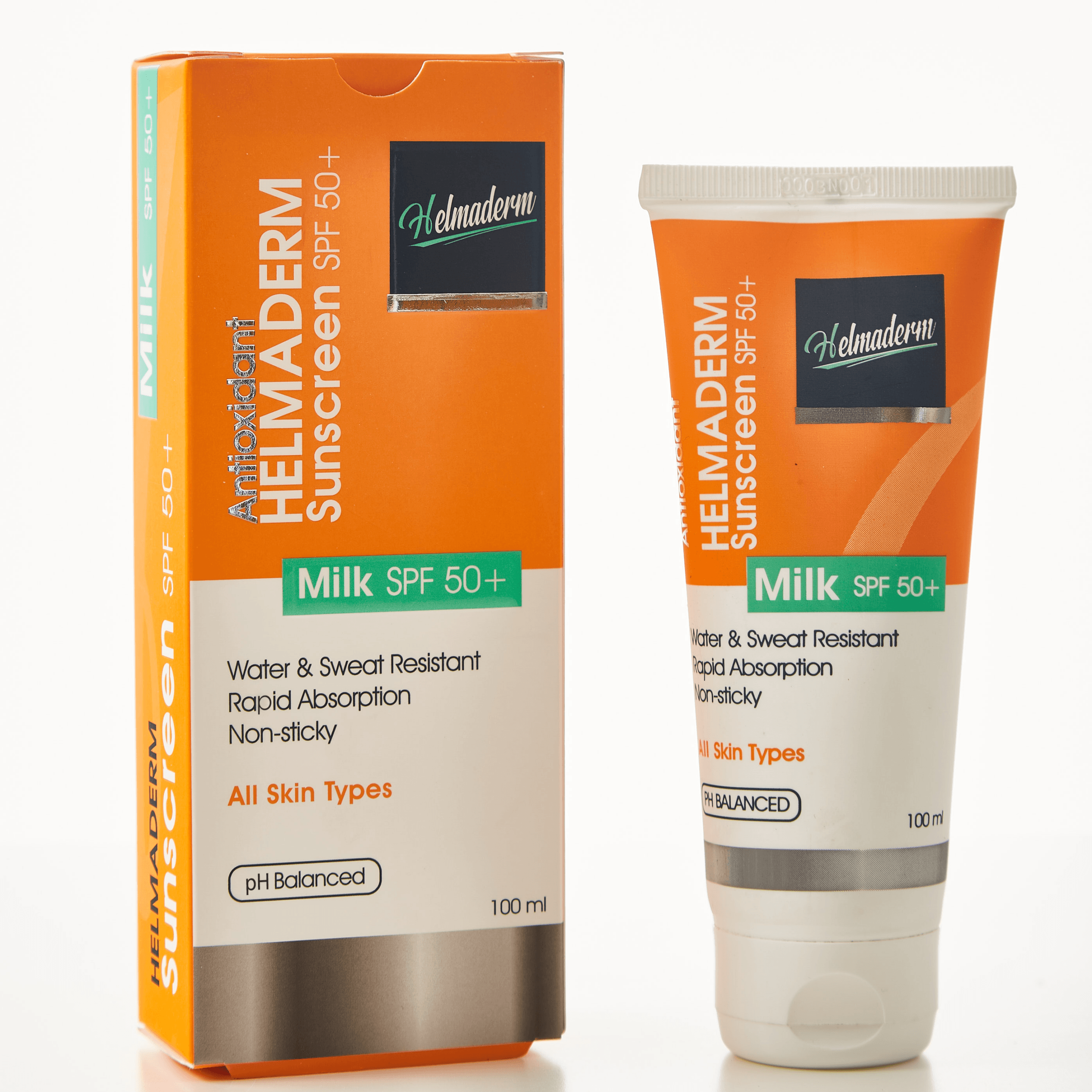 HELMADERM Sunscreen Milk SPF 50+ – 450 LE – 100ML- 6224002539045